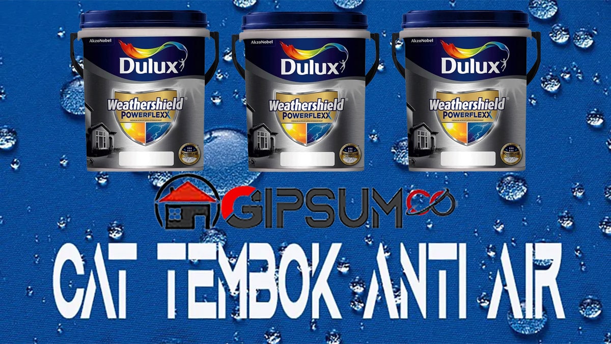 4 Merk Cat Tembok Anti Air Bagus Untuk Exterior Rumah 2571